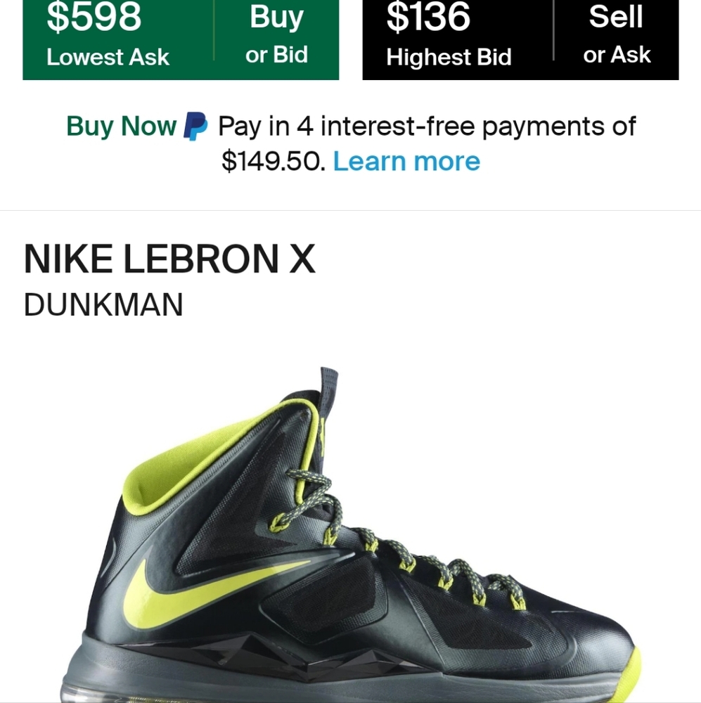 Nike LeBron X Swingman sz. 11